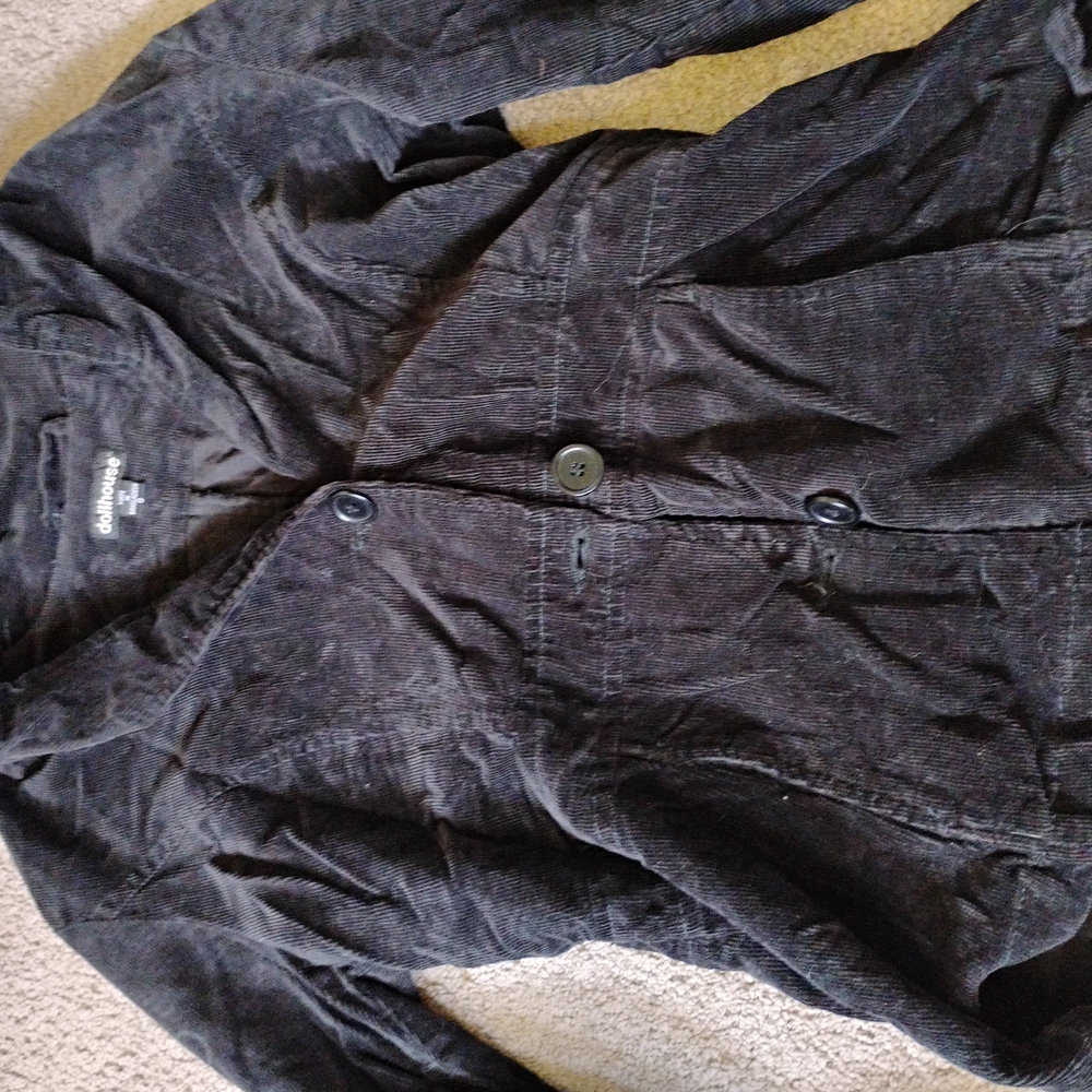 Dollhouse Women's Black Corduroy Jacket
